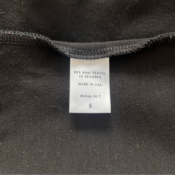 RLT Ryder Tank in Black Small - Picture 11 of 12